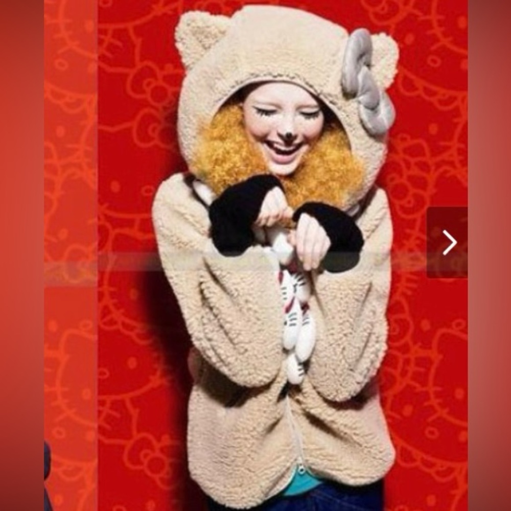 mercibeaucoup, b+ab,hello kitty Than stuffed women Jacket Size 38 Small NWOT - Picture 12 of 12